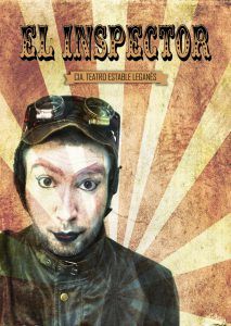 El Inspector. Cartel. Teatro Estable de Leganés